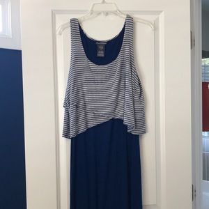 Chelsea & Theodore floor length dress, M